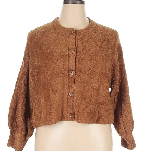 Alice + Olivia Nylon & Elastane Soft Cardigan - Picture 1 of 4